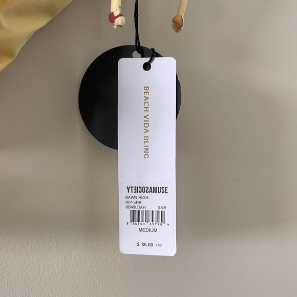 AMUSE SOCIETY Stevie Sunrise Bikini Set - NWT Med - Picture 14 of 16